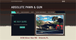 Desktop Screenshot of absolutepawnandgun.com